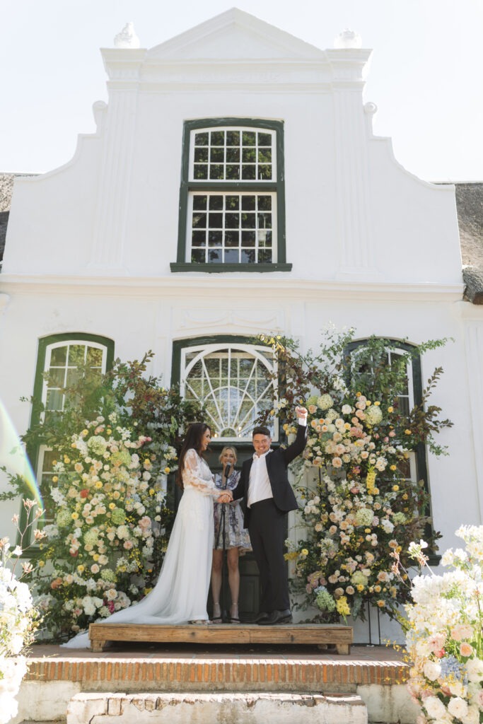 luxury wedding in Cape winelands