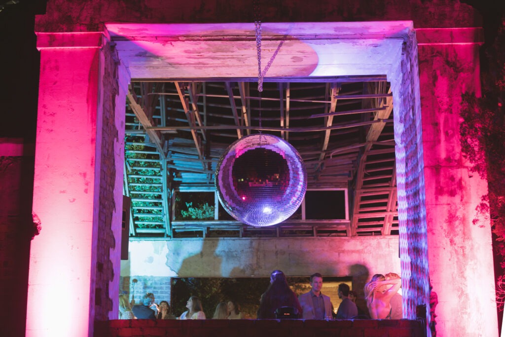 House with giant disco ball in Cape Town wellington winelands