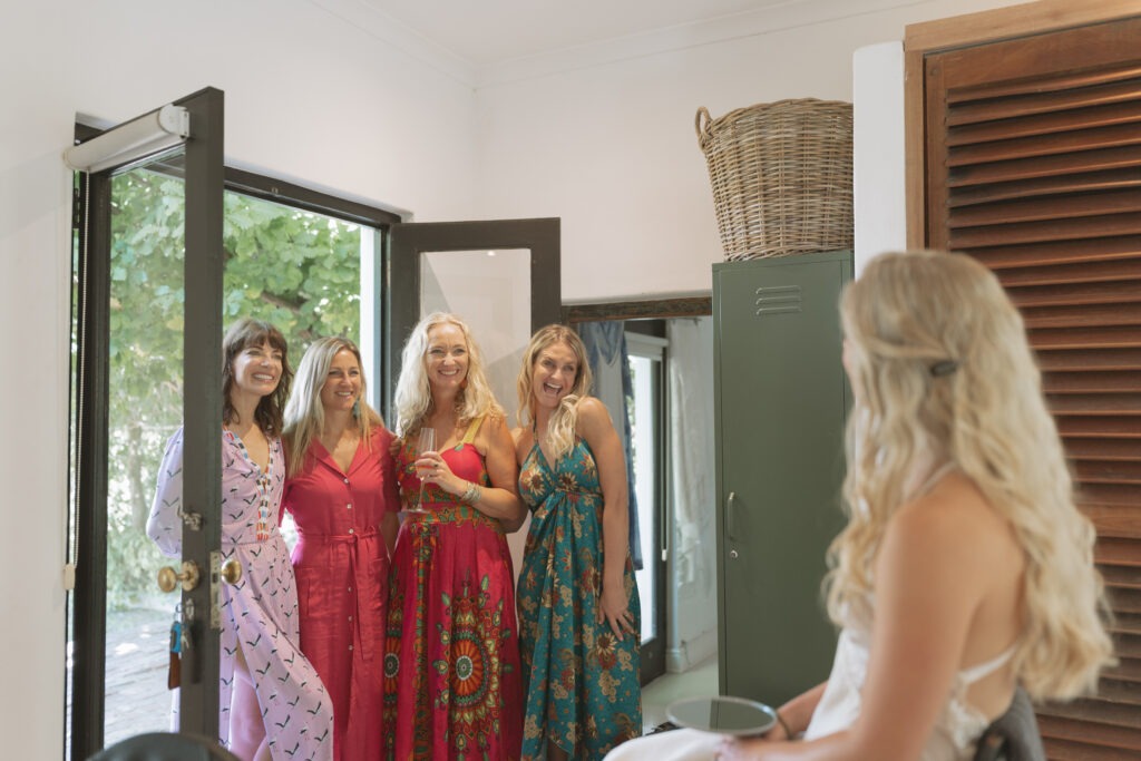 Getting ready moments on wedding day in Cape Town